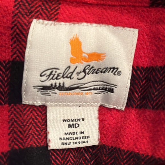NWOT Field & Stream Cotton Flannel - Picture 5 of 7